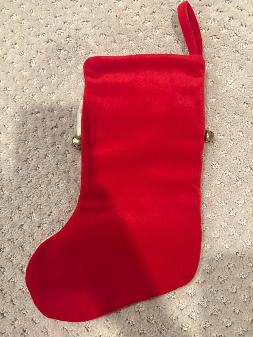 Nice Kitty Red & White Cat Christmas Stocking